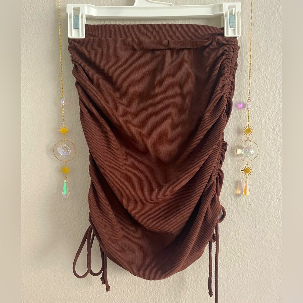 Selling this gaze Brown Maxi Skirt. Size S.